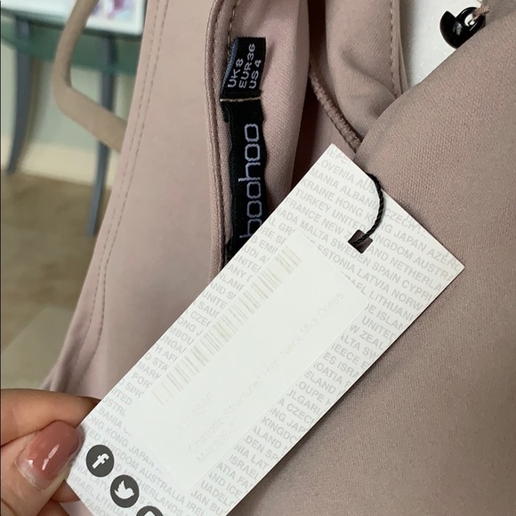 Brand New Mock Neck Dress - Picture 5 of 7